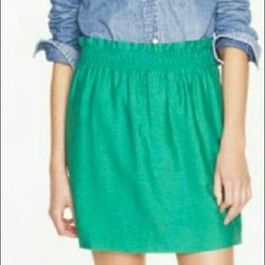 J. Crew Emerald Skirt ~ SIZE 00 ~ Like new!